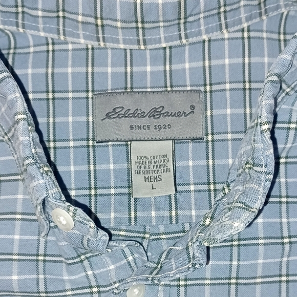 2 Eddie Bauer Button Up Shirts Dress Up Shirt - Picture 3 of 3